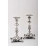 A pair of candlesticks