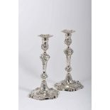 A pair of candlesticks