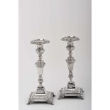 A pair of candlesticks