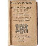 TEIXEIRA, Pedro.- RELACIONES | DE | PEDRO TEIXEIRA | D'EL ORIGEN | DESCENDENCIA | Y SVCCESSION | de
