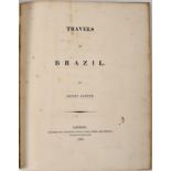 KOSTER, Henry.- Travels in Brazil.- London: Longman, Hurst, Rees, Orme and Brown, 1816.- IX, [3], 50