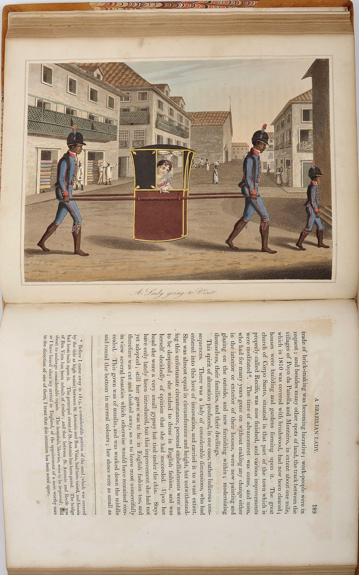 KOSTER, Henry.- Travels in Brazil.- London: Longman, Hurst, Rees, Orme and Brown, 1816.- IX, [3], 50 - Image 4 of 5