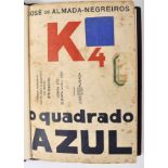 NEGREIROS, José de Almada.- K4: o quadrado azul.- Lisboa: José Almada; Amadeo Souza Cardoso, 1917.-