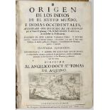 GARCIA, Pe. Gregorio, O.P.- Origen de los Indios de el Nuevo Mundo, e Indias Occidentales, averiguad