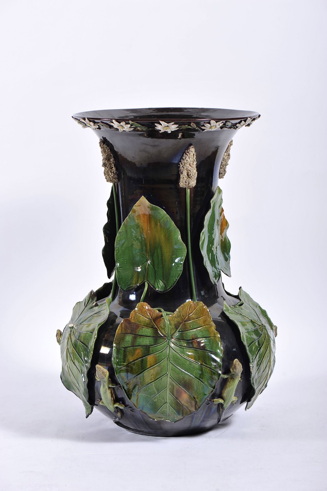 A large vase