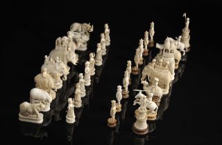 Chess pieces "John Company"