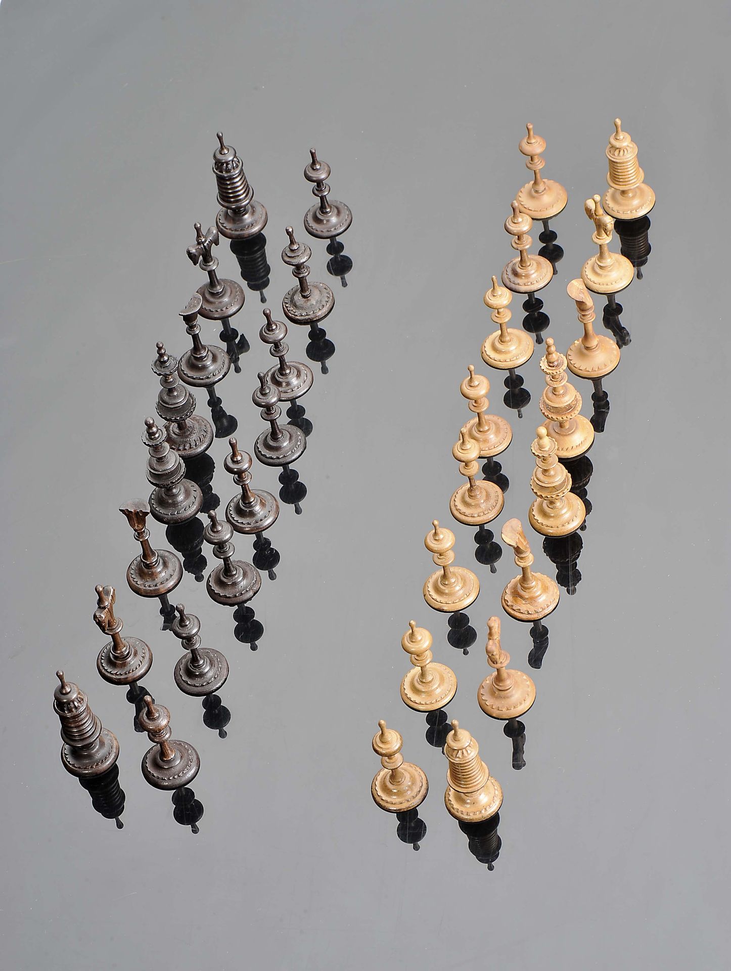 A "Selenus" chess pieces