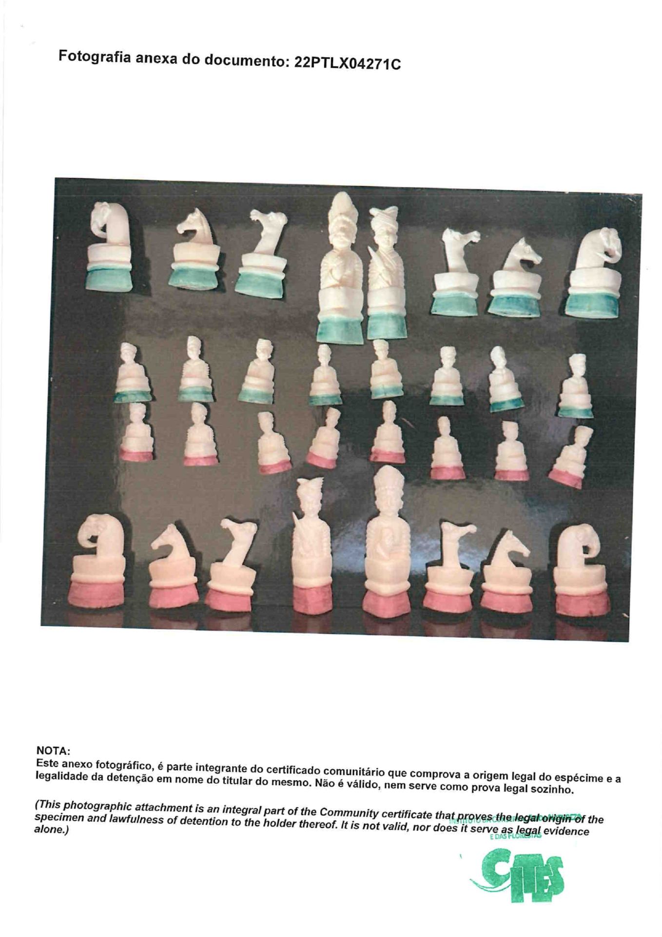 Chess pieces - Image 9 of 9