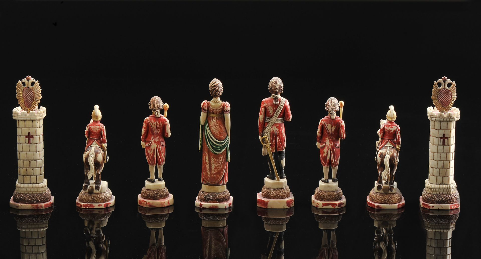 Chess pieces - Image 4 of 20