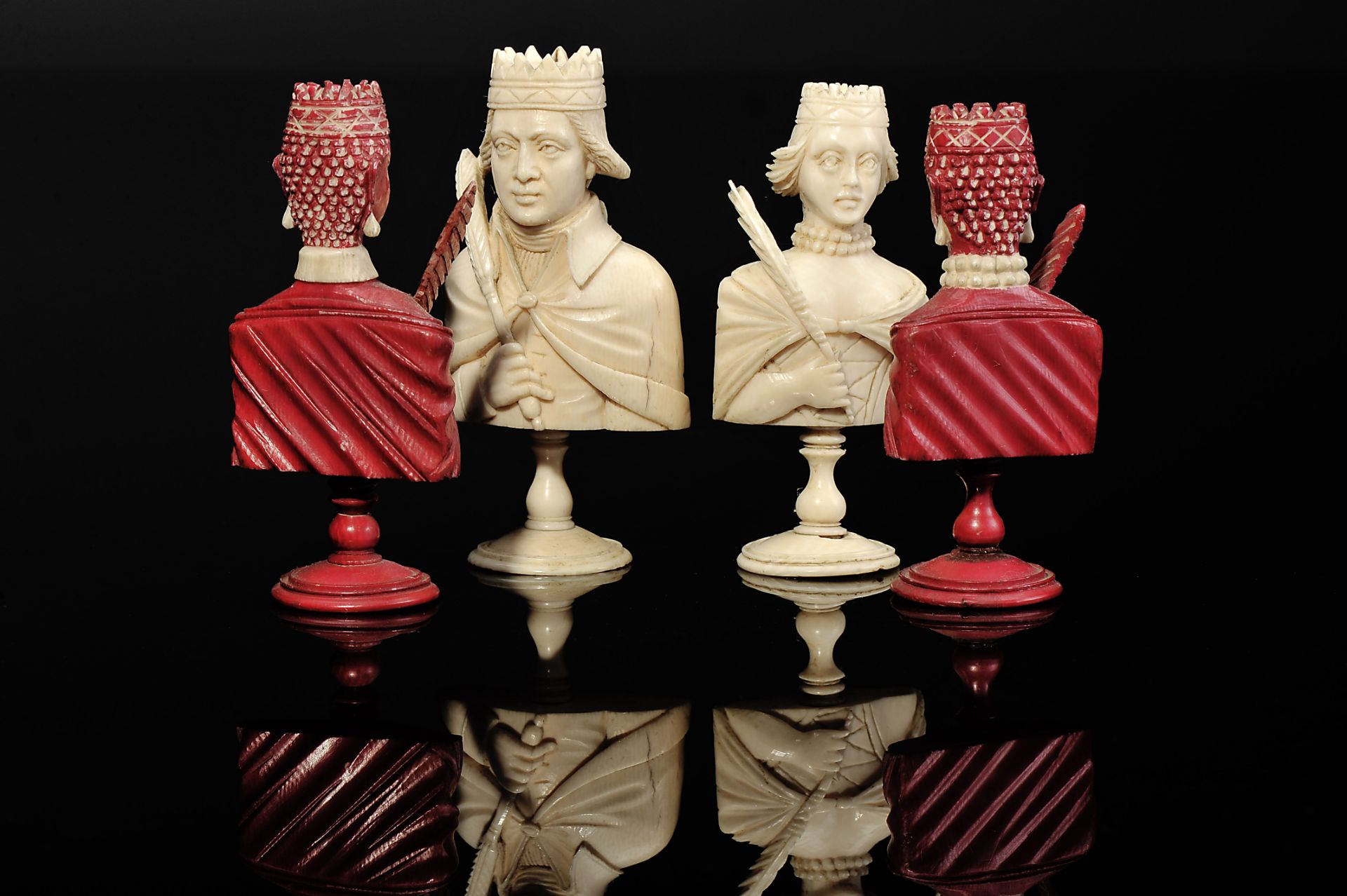 Chess pieces - Image 6 of 9