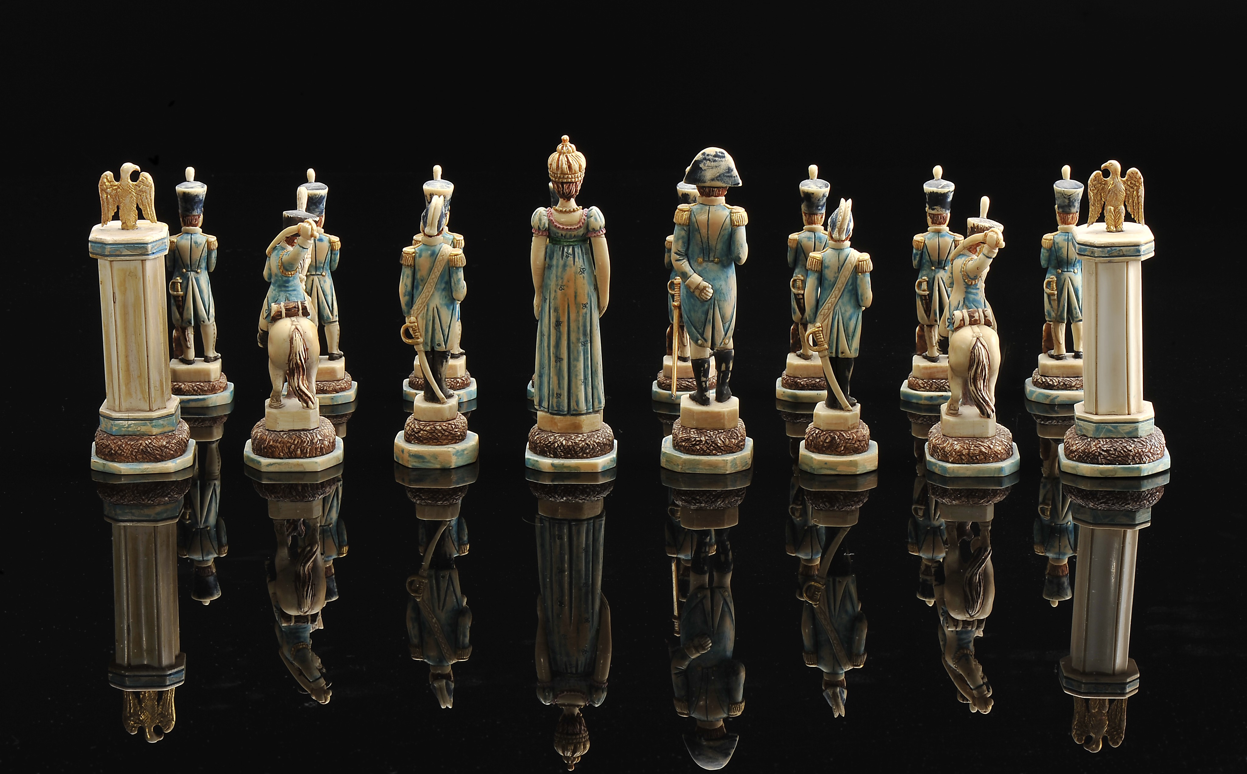 Chess pieces - Image 6 of 20
