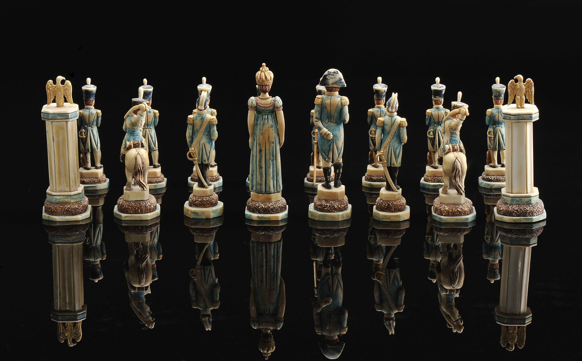 Chess pieces - Image 6 of 20