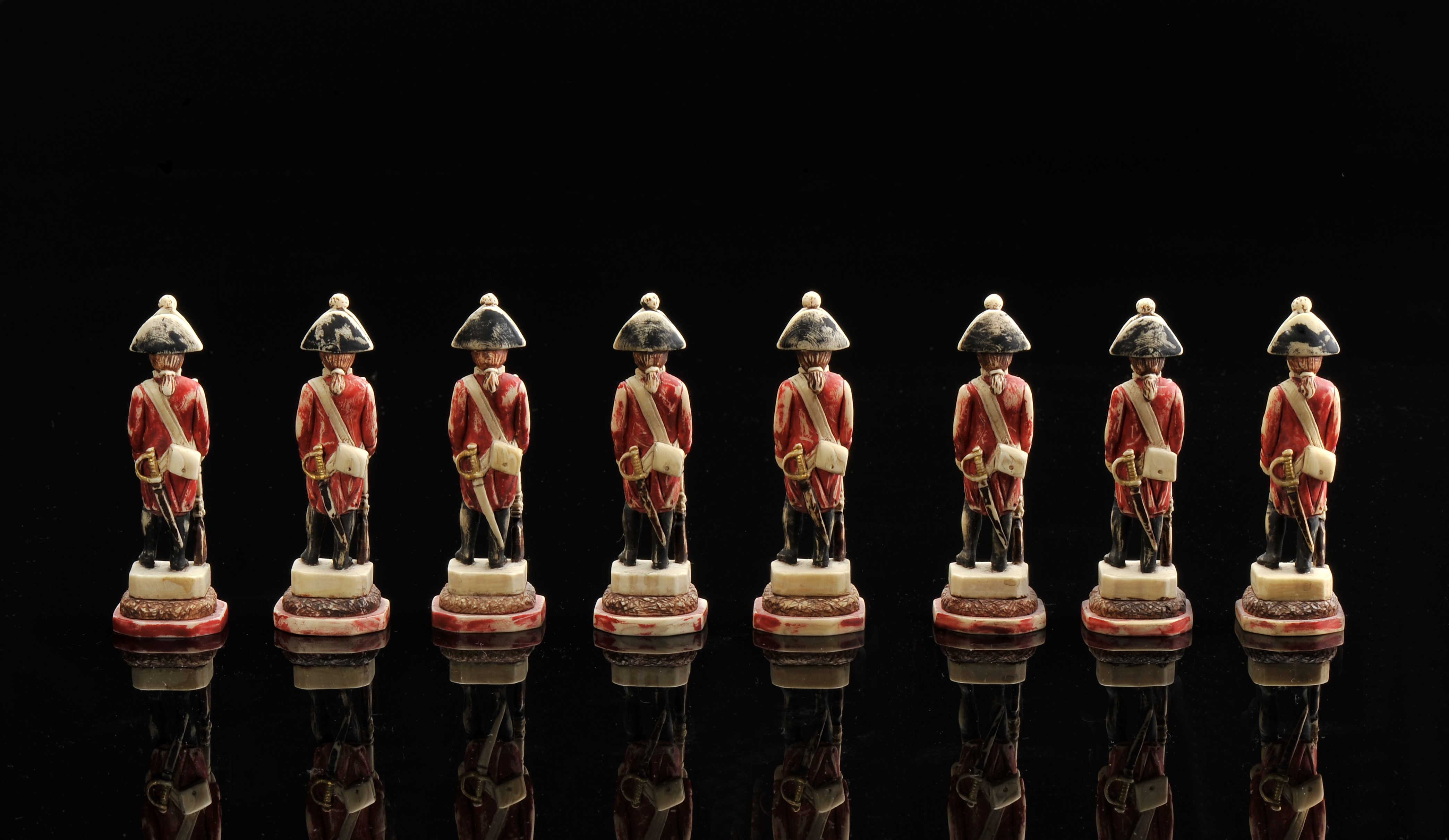 Chess pieces - Image 3 of 20