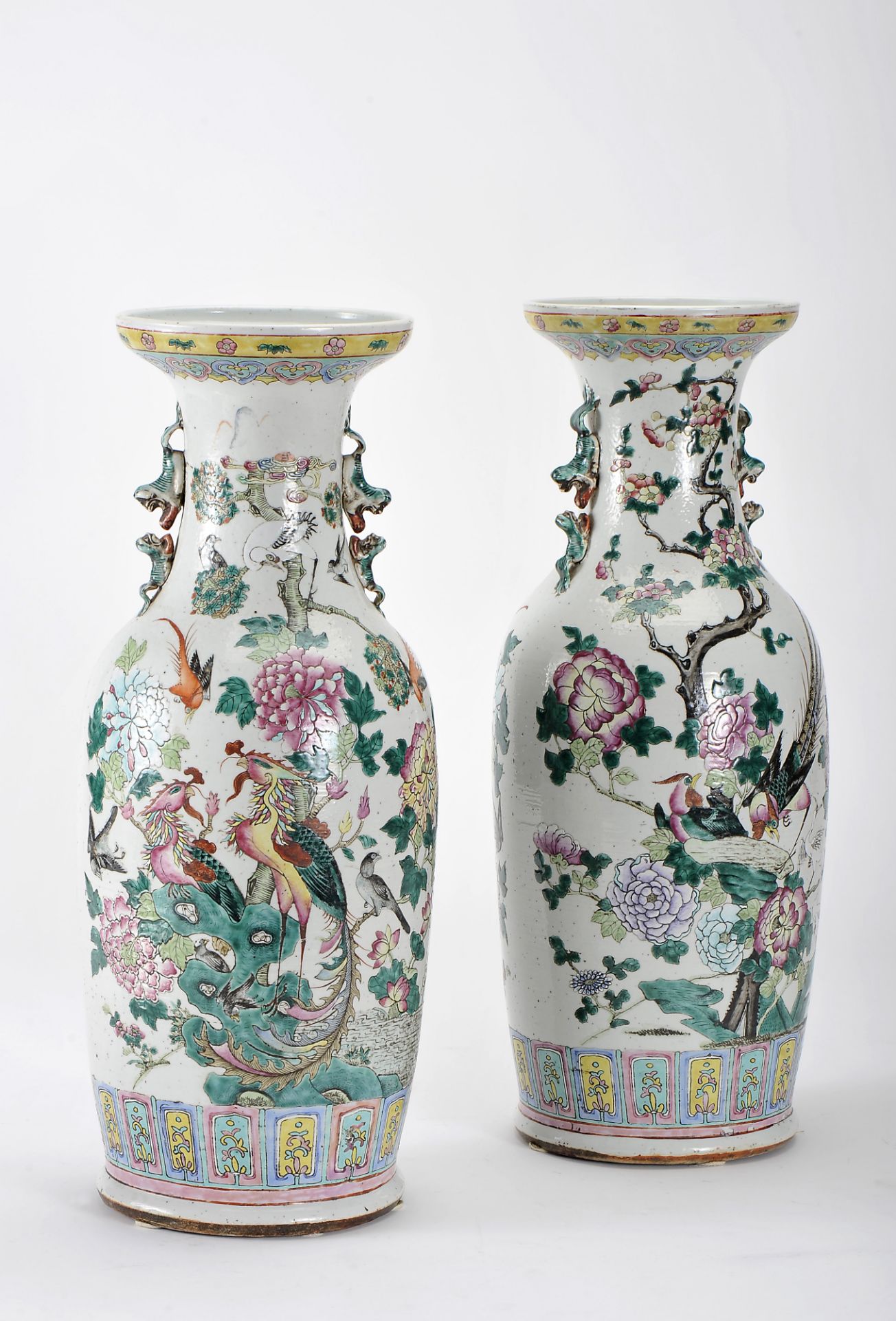 A Pair of Large Vases