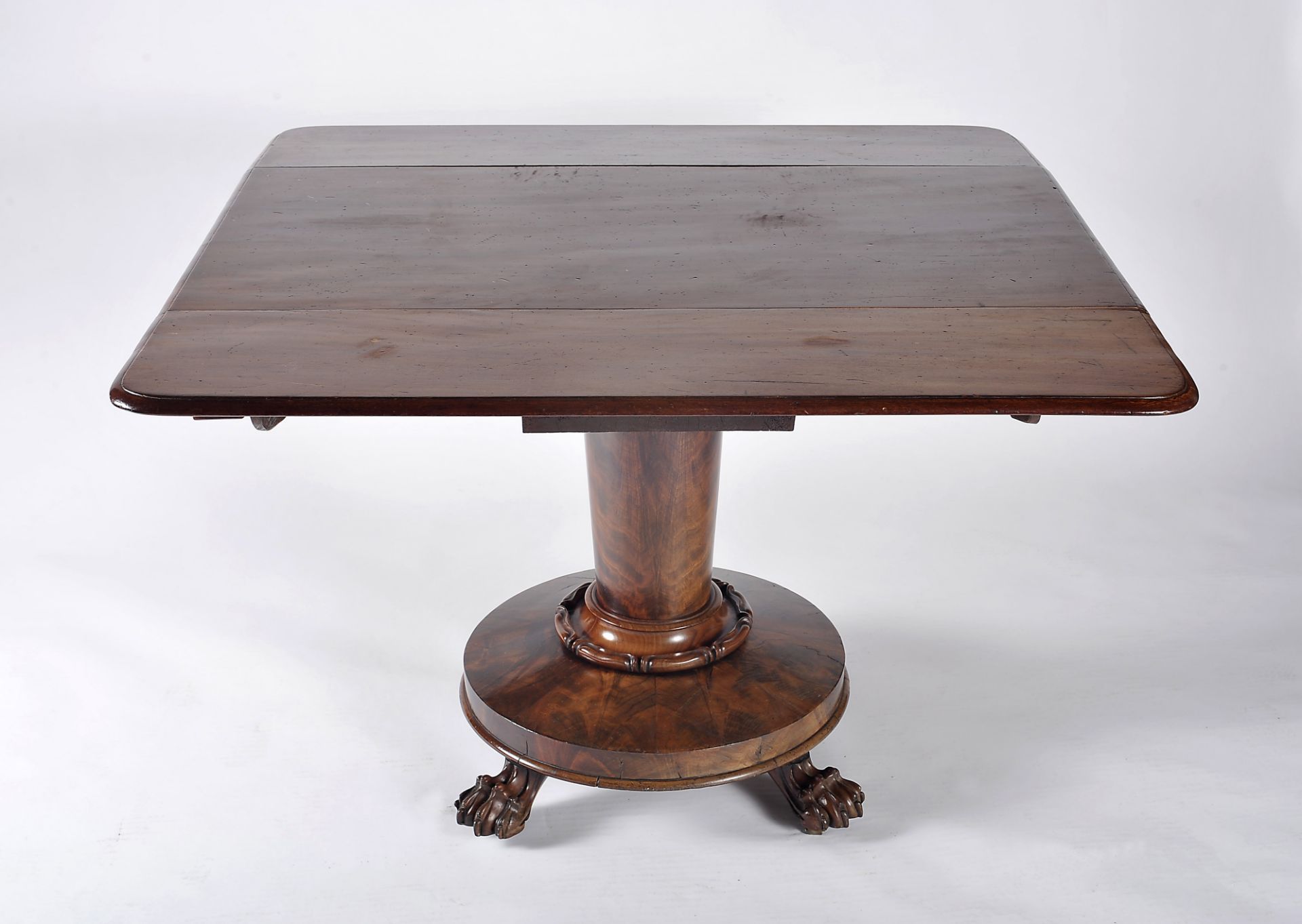 A drop leaf table with drawer - Image 2 of 3