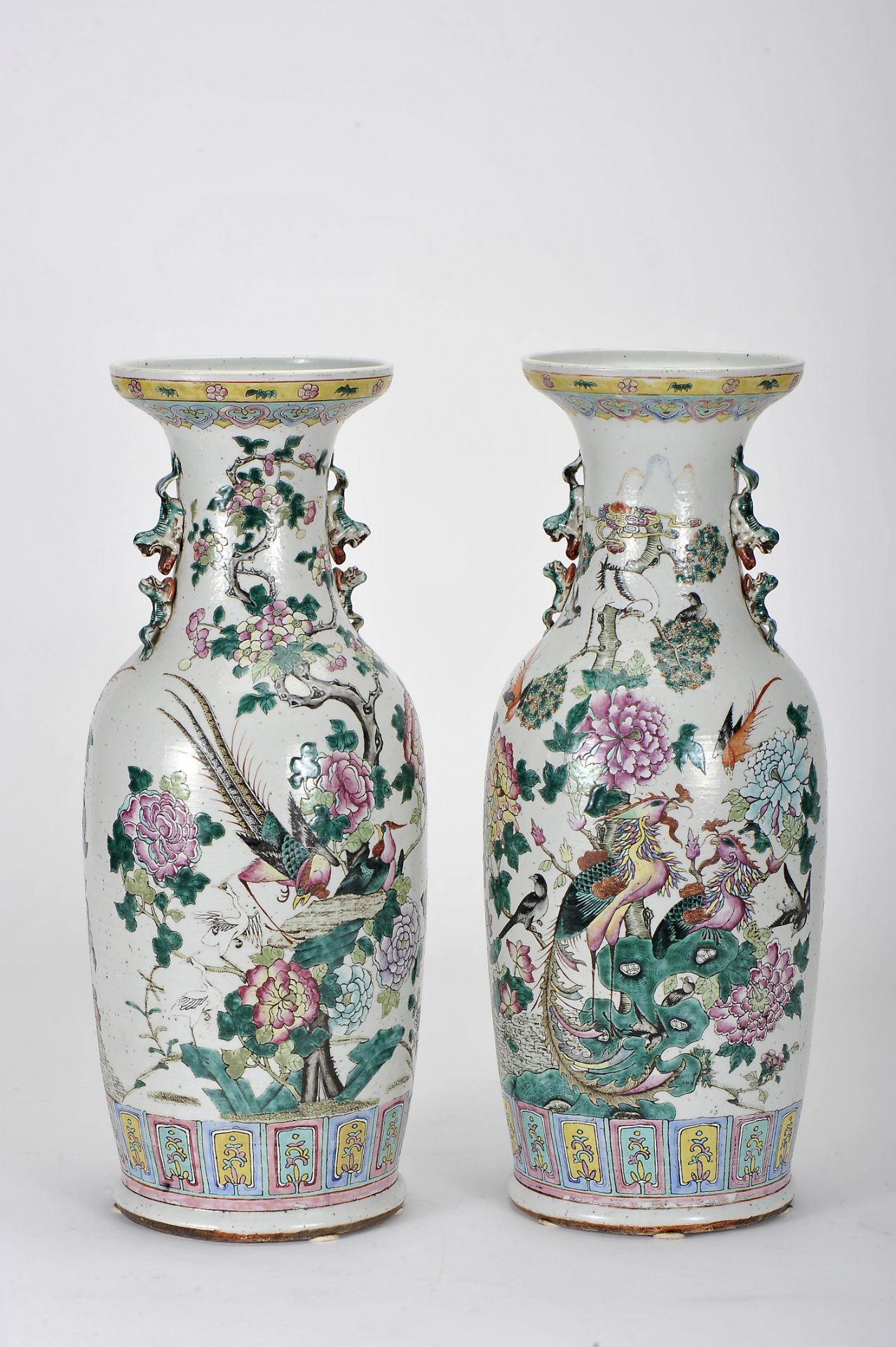 A Pair of Large Vases - Image 2 of 2