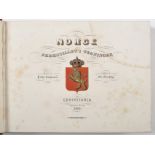 ASBJÖRNSEN, P. Chr.- Norge: fremstillet i tegninger.- Christiana: Udgivet af Chr. Tönsberg, 1848.- [