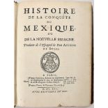 SOLIS RIVADENEYRA, Antonio de.- HISTOIRE | DE LA CONQUETE | DU | MEXIQUE, | OU | DE LA NOUVELLE ESPA