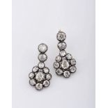 A pair of earrings