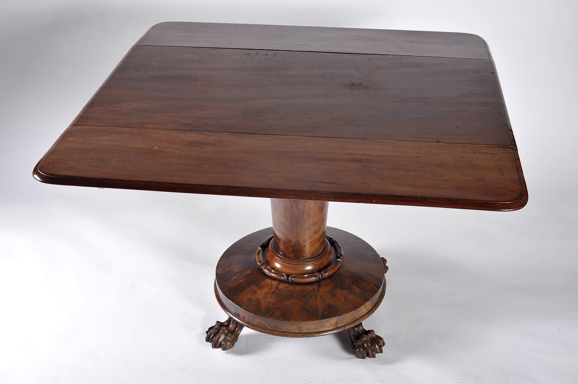 A drop leaf table with drawer - Image 3 of 3