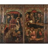 "Adoration of the Magi" and "Dormition of the Virgin"