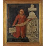 Portrait of a child - son of Martim Lopes Lobo de Saldanha (c. 1730-1788), 2nd captain-general of th