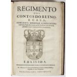 REGIMENTO dos Contos do Reyno, e Casa, nesta nova impressam acrescentado com hum alphabeto para nell