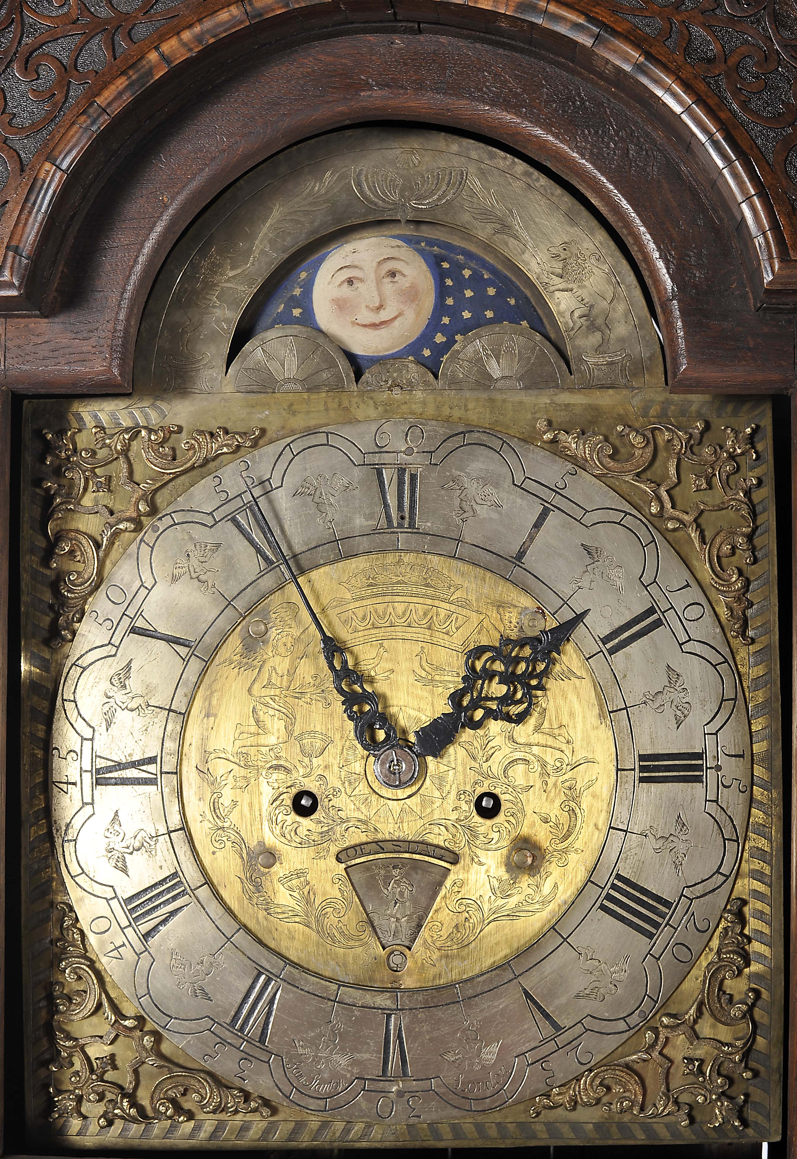 A longcase clock - Image 2 of 4