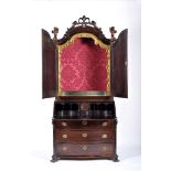 A bureau with oratory top body