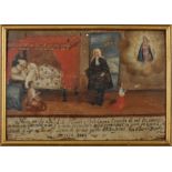 Ex-voto - Grace granted by Our Lady of Nazareth to João Carreira in 1734