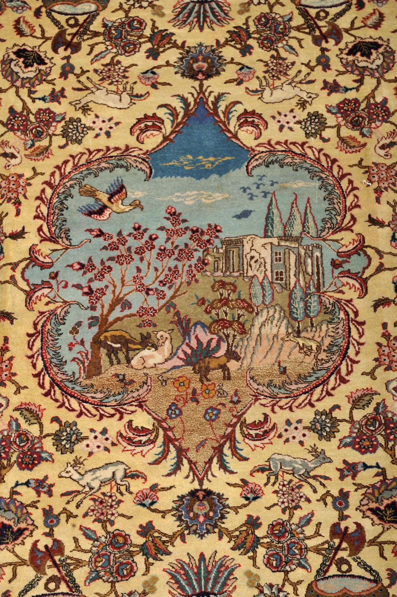 A Tabriz carpet - Image 2 of 2