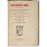 SANTOS, Manuel dos.- Revista bibliografica camiliana e reprodução fac-simile dos frontispicios de to