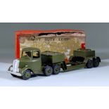 A W. Britain "Heavy Duty Underslung Lorry, 1948" No.1641, with driver, boxed