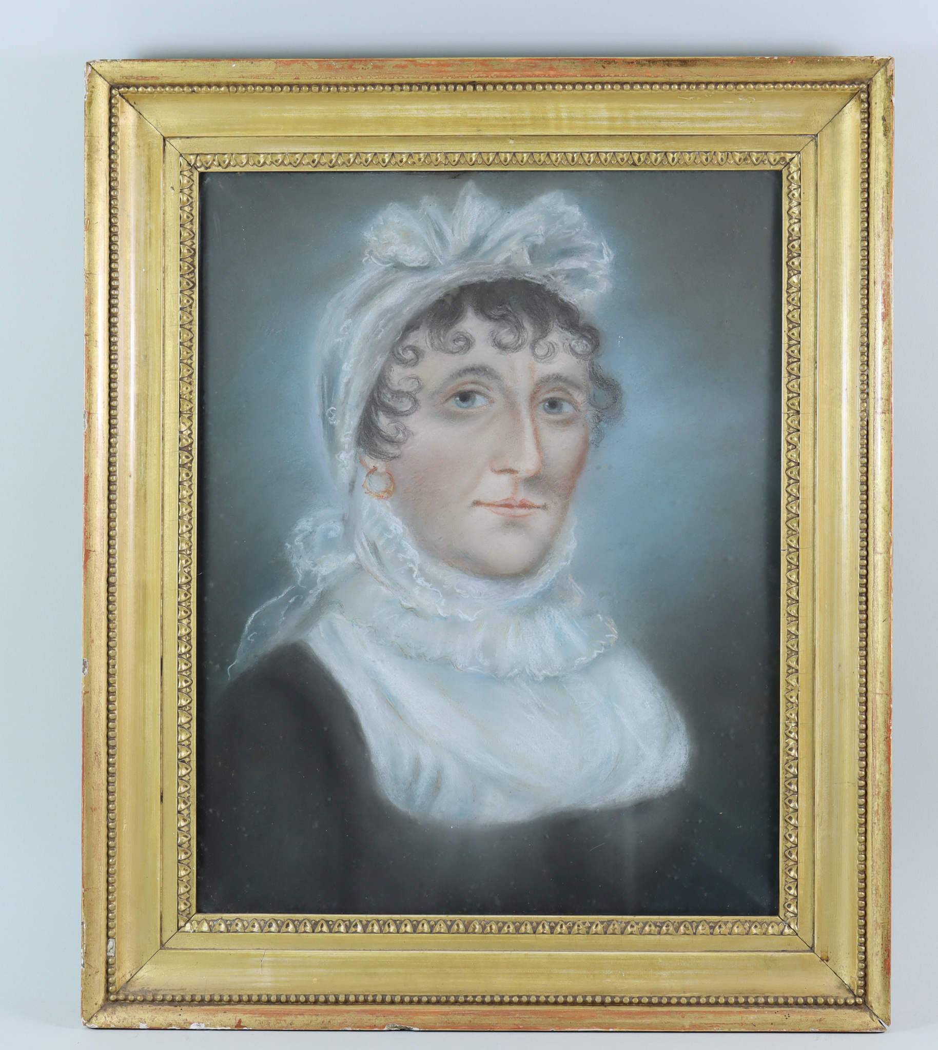 Late 18th/Early 19th Century British School - Pair of pastels - Portraits, thought to be of Mr and - Image 3 of 6