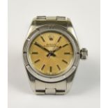 A 20th Century Lady's Automatic Oyster Perpetual Wristwatch by Rolex, Serial No. 6669135 (1998),