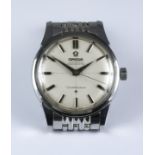A 20th Century Omega "Constellation" Automatic Chronometer, stainless steel case, 34mm diameter, the