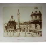 A Photograph Album of Black and White Albumen Prints, Late 19th Century, including views of