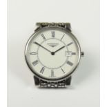 A 20th Century Longines Quartz Wristwatch , Model "Le Classique", Serial No. 28376511, 34mm diameter