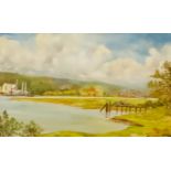 S. Callaway (20th Century) - A Pair of Oil Paintings - "Hookham Point Upnor", 9ins x 15ins, and "