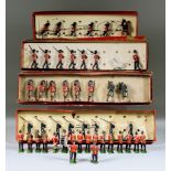 A Large Collection of 20th Century English Lead Soldiers, primarily Britain's, including - "Royal