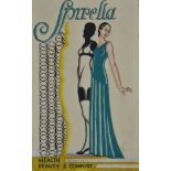 ***A. E. Halliwell (1905-1987) - Pencil and gouache - Three advertisements - "Spirella. Health,