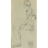 ***A. E. Halliwell (1905-1987) - A collection of primarily pencil drawings undertaken both at art