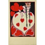 ***A. E. Halliwell (1905-1987) - Pencil and Gouache - Poster - "The Queen of Hearts Panto", signed,