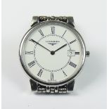 A 20th Century Gentleman's Longines Quartz Wristwatch , Model "Le Classique", Serial No. 28376511,