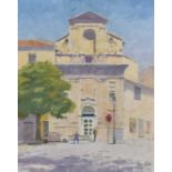 Gerald Norden (1912-2000) - Pair of oil paintings - Italian street scenes, both signed and one dated