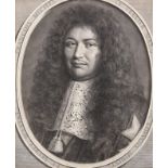 Robert Nanteuil (1623-1678) - Four engravings - Portraits including - "Francois Michel Le Tellier
