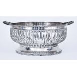 An Edward VII Silver Circular Two-Handled Basket by The Goldsmiths & Silversmiths Company Ltd,