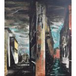 ARR John Piper (1903-1992) - Screen print in colours - "Death in Venice VII", number 33/70, signed