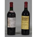 A Bottle of 1953 St Julien, Medoc (label indistinct) retailed by J. H. & J. Brooke Ltd.