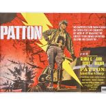 A 20th Century Fox Film Poster, 1970, "Patton", printed by Lonsdale & Bartholomew (Nottingham)
